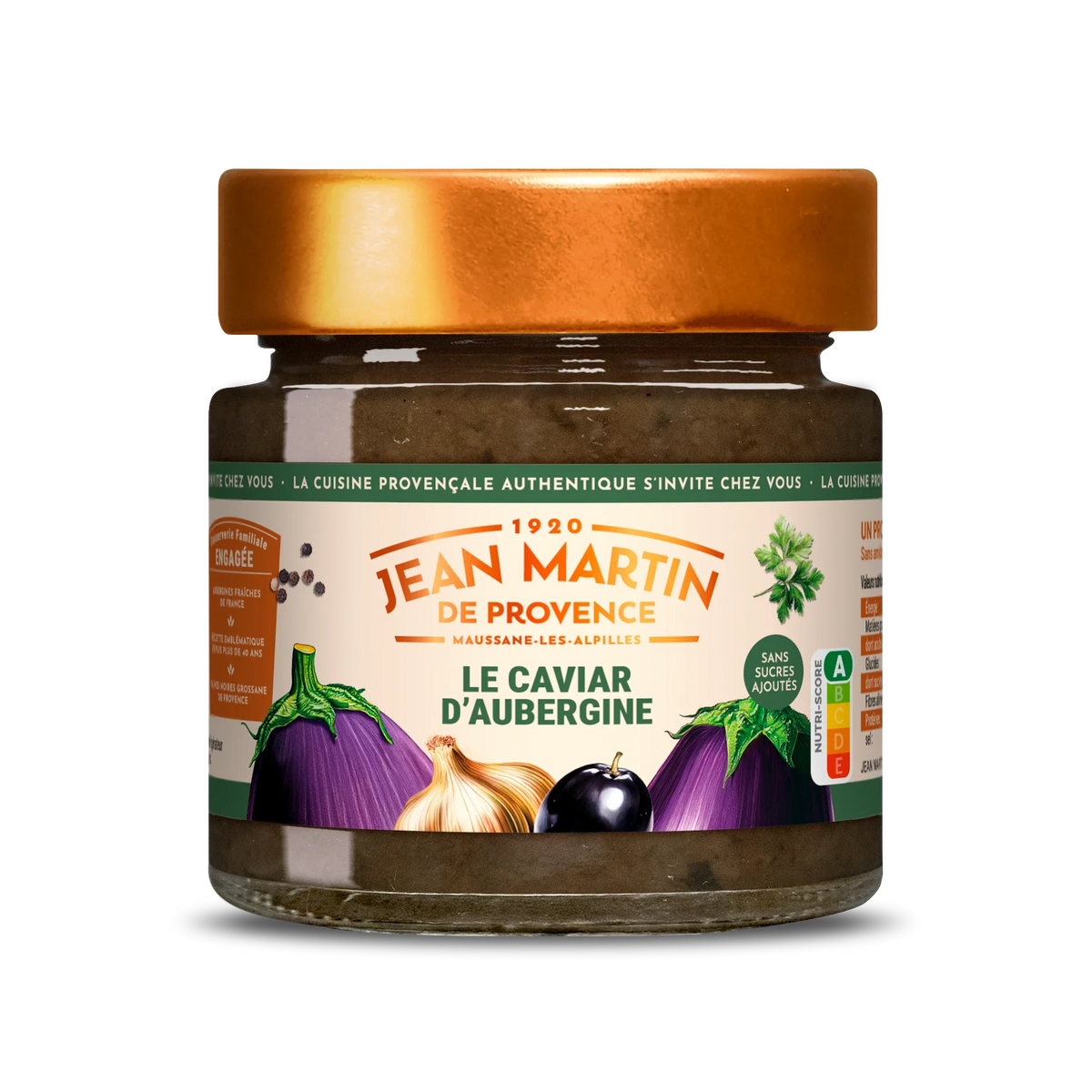 Caviar d'aubergines - Auberginencreme 100 g.