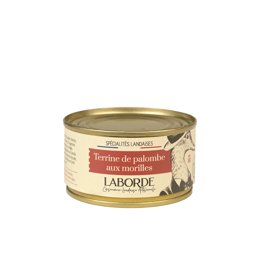 Terrine de Palombe aux Morilles – Wildtauben-Terrine mit Morcheln