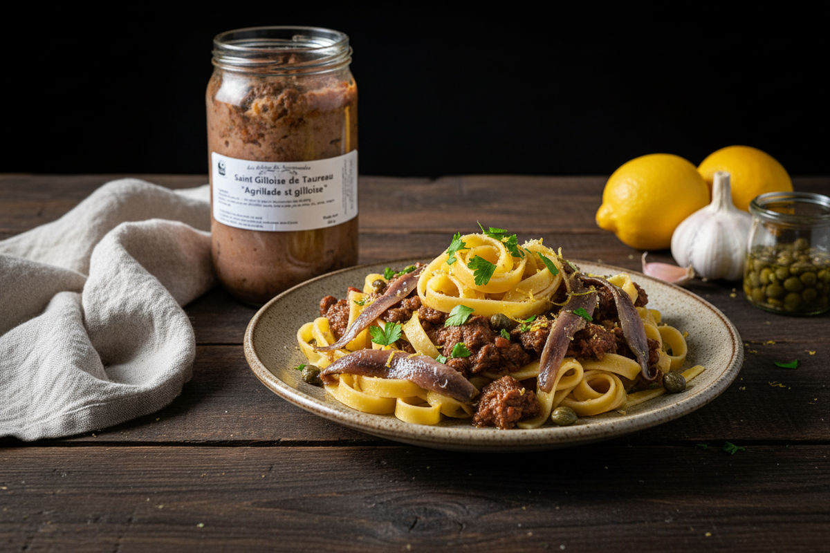 Grillade Saint-Gilloise – mit Tagliatelle
