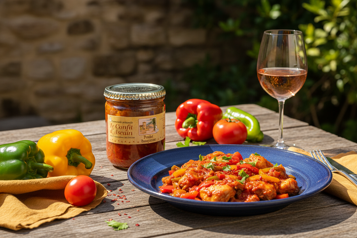 Poulet Basquaise – sommerlich