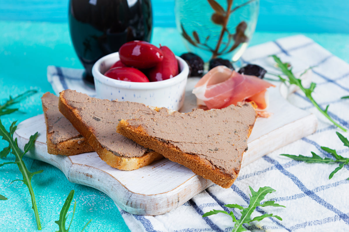 Entenmousse mit 30% Entenleber Foie Gras - Mousse de canard 30% Foie Gras au Jurancon