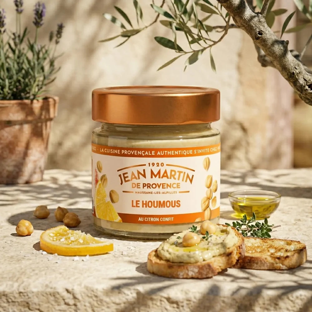 Houmous au citron confit - Hummus mit Zitrone und Ras el-Hanout